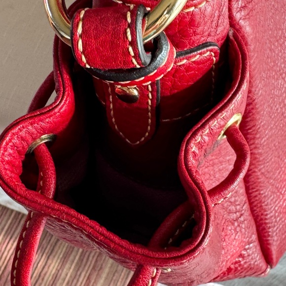 Dooney & Bourke vintage red leather bag - Picture 6 of 13